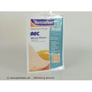 ABC W&auml;rme-Pflaster Capsicum Hansaplast med 14x22