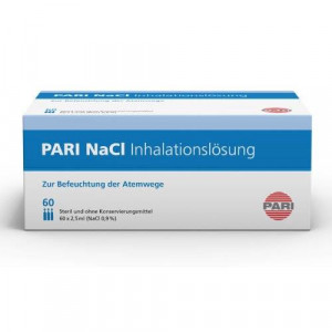 Produktbild von PARI NaCl Inhalationsl&ouml;sung Ampullen