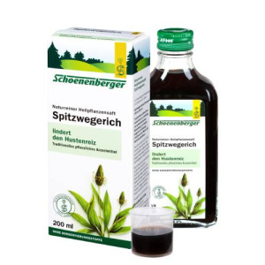 Produktbild von SPITZWEGERICHSAFT Schoenenberger