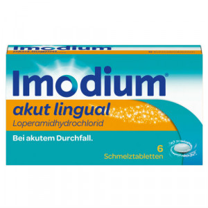 IMODIUM akut lingual Schmelztabletten