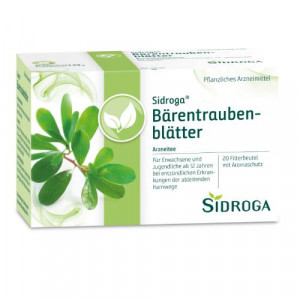Produktbild von SIDROGA B&auml;rentraubenbl&auml;ttertee Filterbeutel