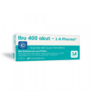 Produktbild von IBU 400 akut-1A Pharma Filmtabletten