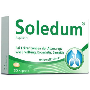 Produktbild von SOLEDUM 100 mg magensaftresistente Kapseln