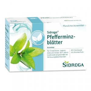 Produktbild von SIDROGA Pfefferminzbl&auml;tter Tee Filterbeutel