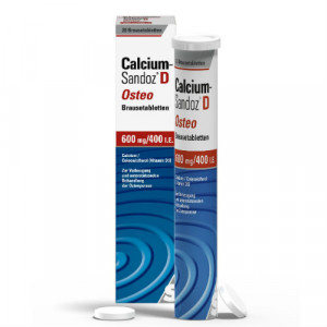 Produktbild von CALCIUM SANDOZ D Osteo Brausetabletten
