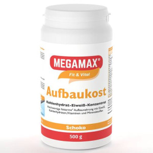 MEGAMAX Aufbaukost Schoko Pulver