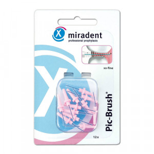 Produktbild von MIRADENT Interd.Pic-Brush Ersatzb.xx-fein pink