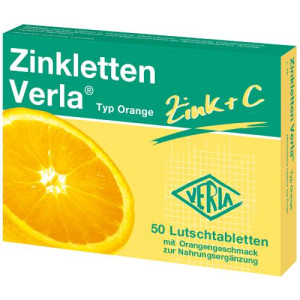 Produktbild von ZINKLETTEN Verla Orange Lutschtabletten