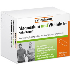 Produktbild von MAGNESIUM UND VITAMIN E-ratiopharm Kapseln