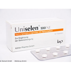 Produktbild von UNISELEN 100 NE Tabletten