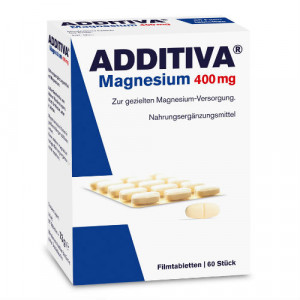 Produktbild von ADDITIVA Magnesium 400 mg Filmtabletten