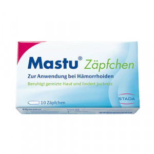 Produktbild von MASTU Z&auml;pfchen H&auml;morrhoiden
