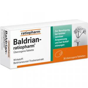 Produktbild von BALDRIAN-RATIOPHARM &uuml;berzogene Tabletten