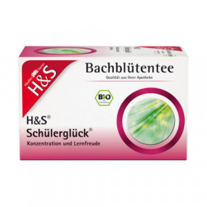 Produktbild von H&S Bachbl&uuml;ten Sch&uuml;lergl&uuml;ck-Tee Filterbeutel