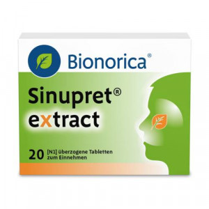 SINUPRET extract &uuml;berzogene Tabletten