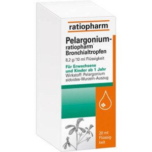 Produktbild von PELARGONIUM-RATIOPHARM Bronchialtropfen
