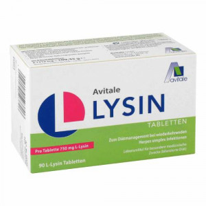 Produktbild von L-LYSIN 750 mg Tabletten