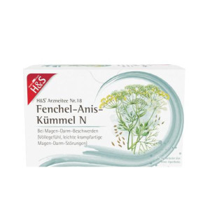 Produktbild von H&S Fenchel-Anis-K&uuml;mmel N Filterbeutel