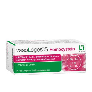 Produktbild von VASOLOGES S Homocystein Dragees