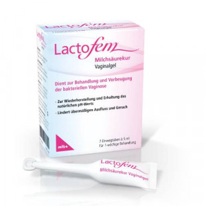 Produktbild von LACTOFEM Milchs&auml;urekur Vaginalgel