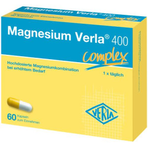 Produktbild von MAGNESIUM VERLA 400 Kapseln