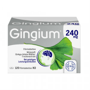 Produktbild von GINGIUM 240 mg Filmtabletten