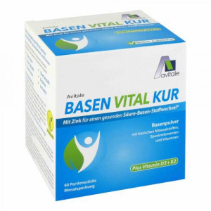 Produktbild von BASEN VITAL KUR plus Vitamin D3+K2 Pulver