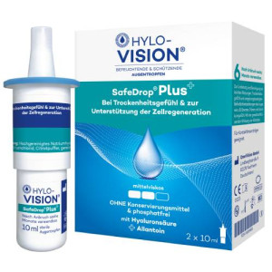 Produktbild von HYLO-VISION SafeDrop Plus Augentropfen