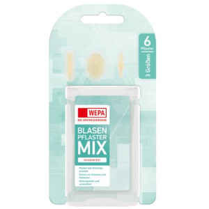 Produktbild von WEPA Blasenpflaster Mix 3 Gr&ouml;&szlig;en
