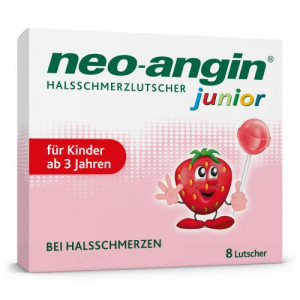 Produktbild von NEO-ANGIN junior Halsschmerzlutscher