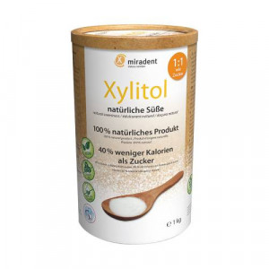 MIRADENT Xylitol Zuckerersatz Pulver