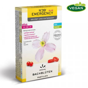 Produktbild von BACHBL&Uuml;TEN No.39 Emergency plus Pastillen