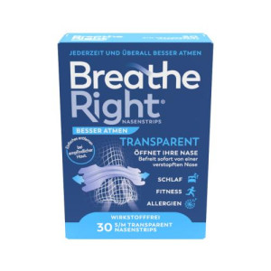Produktbild von BESSER Atmen Breathe Right Nasenpfl.normal transp.