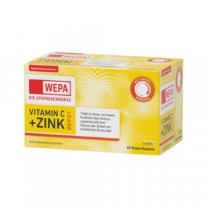 Produktbild von WEPA Vitamin C+Zink Kapseln