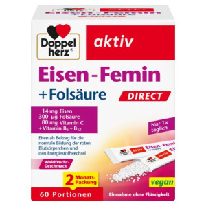 DOPPELHERZ Eisen-Femin DIRECT Pellets