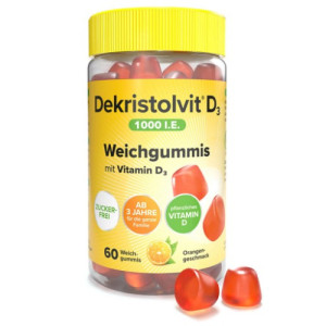 Produktbild von DEKRISTOLVIT D3 1000 I.E. Weichgummis