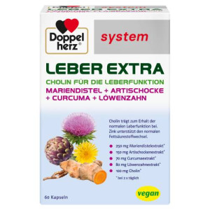 Produktbild von DOPPELHERZ Leber Extra system Kapseln