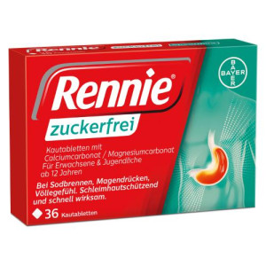Produktbild von RENNIE zuckerfrei Kautabletten