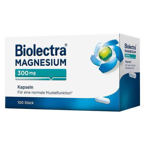 BIOLECTRA Magnesium 300 mg Kapseln