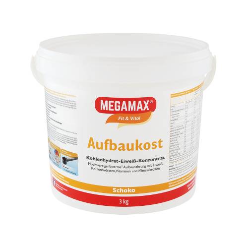 MEGAMAX Aufbaukost Schoko Pulver