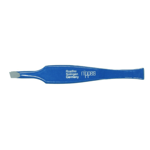NIPPES Kosmetik Pinzet.schräg rostfr.blau Nr.757