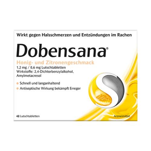 DOBENSANA Honig- u.Zitronengeschm.1,2mg/0,6mg Lut.