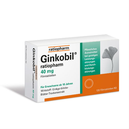 GINKOBIL-ratiopharm 40 mg Filmtabletten