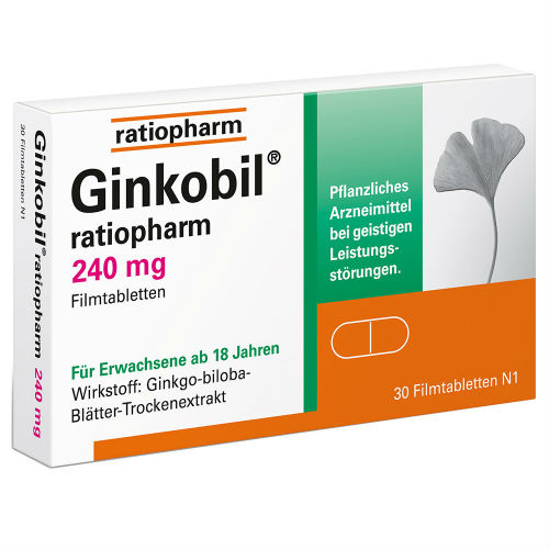GINKOBIL-ratiopharm 240 mg Filmtabletten
