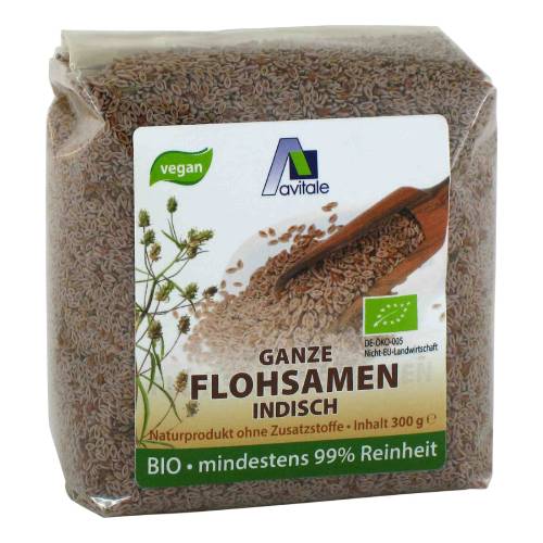 FLOHSAMEN INDISCH ganz Bio