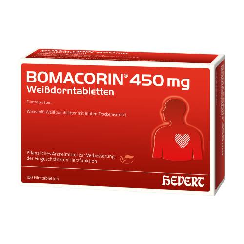 BOMACORIN 450 mg Weißdorntabletten