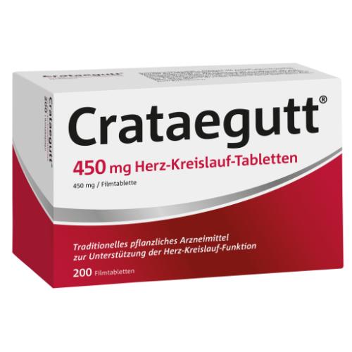 CRATAEGUTT 450 mg Herz-Kreislauf-Tabletten