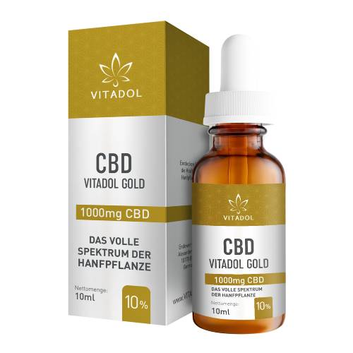VITADOL Gold 10% CBD Mundöl