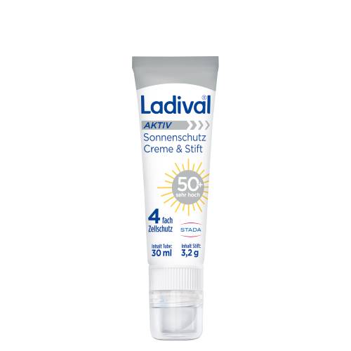 LADIVAL Aktiv Sonnenschutz Creme & Stift LSF 50+